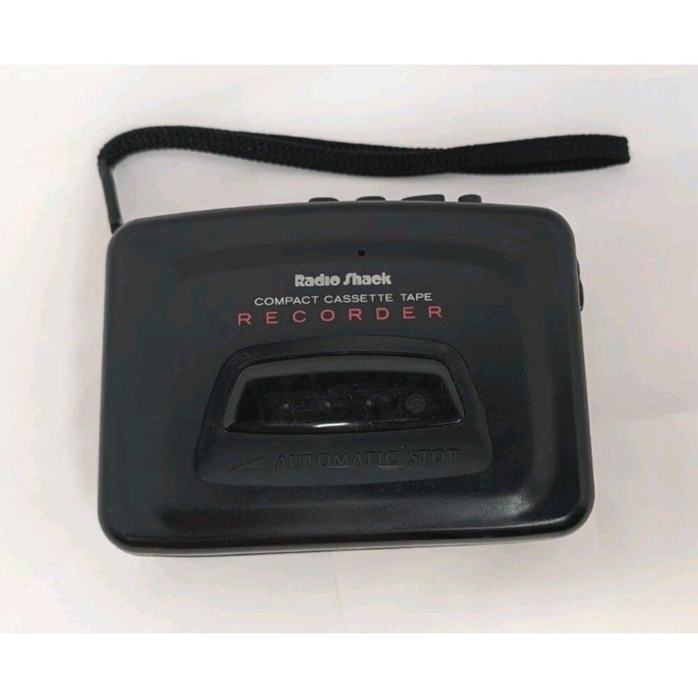 Radio Shack CTR-88 Cassette Tape Recorder 14-1103 Tested Working Vintage
